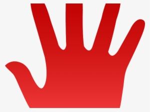 Human Clipart Handprint - Sign #3983226