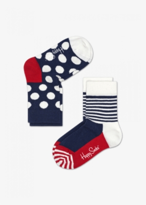 Happy Socks Kids 2-pack Big Dot 12-24m #3983706