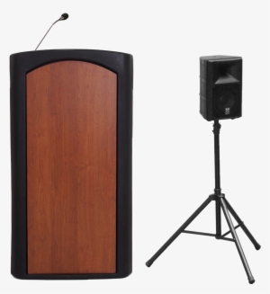 Presenter Lecterns And Podiums With External Speaker #3983731