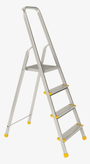 Double Aluminium Ladder - Ladder Platform Alum Alloy 0.9 Mtr #3983817