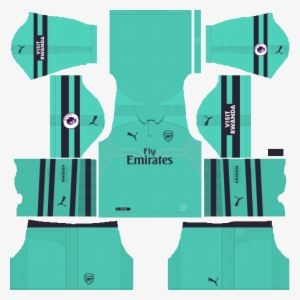 Dream League Soccer Kits Arsenal 2018-19 Third Kit - Arsenal Dream League Kit 2019 #3983852