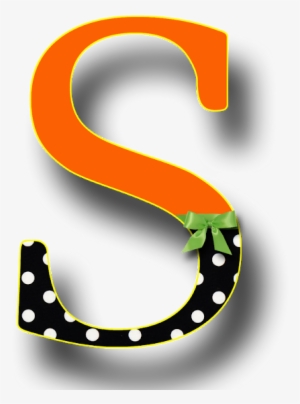 Halloween Polka Dot Alphabet Letters - Capital Letter Polka T Png ...