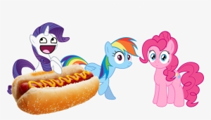 Awesome Face, Hot Dog, Photoshop, Pinkie Pie, Rainbow - Alimentos Calientes #3984078