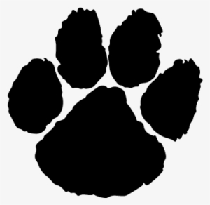 Black Paw, Gold Paw - Lewis And Clark High School Logo #3984443