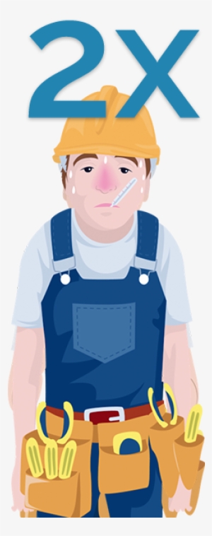 Construction Workers Are More Than 2x More Likely To - Life Insurance #3984692