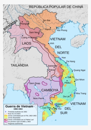 File - 1959 Vietnam War Map #3985297