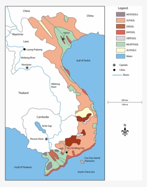 A Soil Map Of Vietnam - Củ Chi Tunnels #3985322