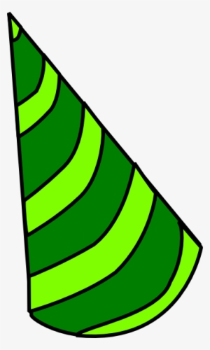 Birthday Clip Art - Green Birthday Hat Png #3985443