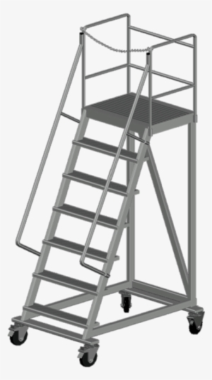 Rolling Staircase Ladder - Salem #3985476