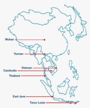 Service Learning, Overseas, Map, High Achievers - East Asia #3986245