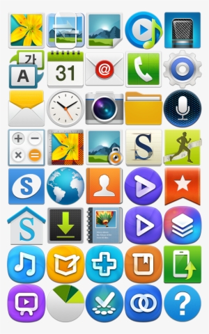 Samsung Galaxy Clipart Phone Icon - App Icons Samsung #3987683