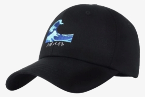 Great Wave Embroidery Cap 1 V=1534214646 - Kanagawa Wave Hat #3987715