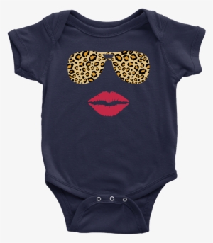 Leopard Sunglasses & Red Lipstick Lips Kiss Baby Infant #3987837 Leopard Sunglasses & Red Lipstick Lips Kiss Baby Infant #3987837