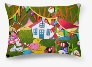 Almofada Retangular Fazendinha De Fefê Torquatona - Cushion #3988069