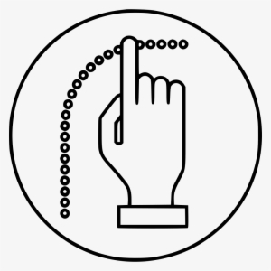 Hand Touch Gesture - Gesture #3988226