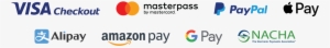Supported Alternative Payment Methods In Delego Rapidpay - Shopify Trust Payment Seals #3988581