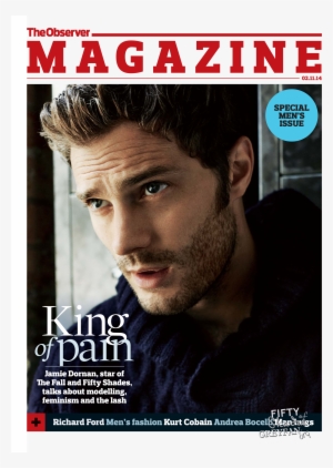 Jamie Dornan 50 Sombras The Observer Scan Portada - Observer Magazine Front Cover #3988583