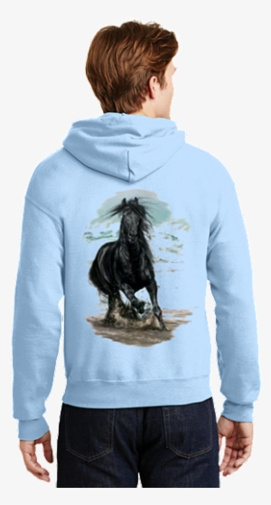 Black Horse On The Beach Tshirt Sizes/colors #3990235