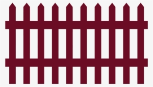 Panama City Fence Contractor - Red Picket Fence #3990387