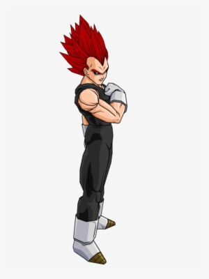 Leke As A Dark Super Saiyan - Majin Vegeta Transformation #3990820