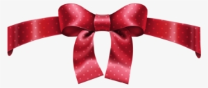 Red Dotted Bow Png Clipart Picture - Vector Graphics #3990968