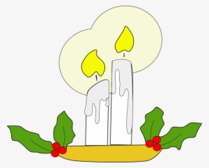 Free To Use & Public Domain Christmas Candles Clip - Christmas Candles Cartoon #3991078