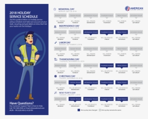 Holiday Service Pickup Schedule Va #3991244