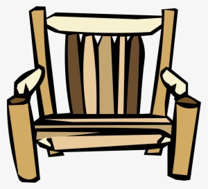Log Chair - Png - Club Penguin Chair #3991832