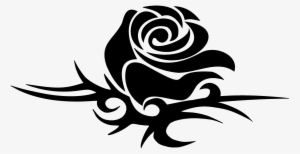 Love Tattoo Download Png Image - Tribal Rose #3992281 Love Tattoo Download Png Image - Tribal Rose #3992281