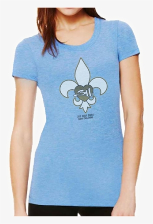 Fleur De Lis Tee - Cartoon #3992625