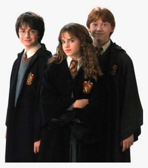 Harry Potter Png Hd Quality - Harry Hermione Ron Best Friend #3993252