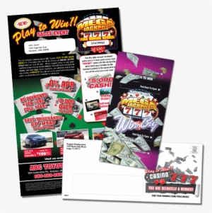 Pull-tab Game Piece Direct Mail Package - Pull-tab #3993282