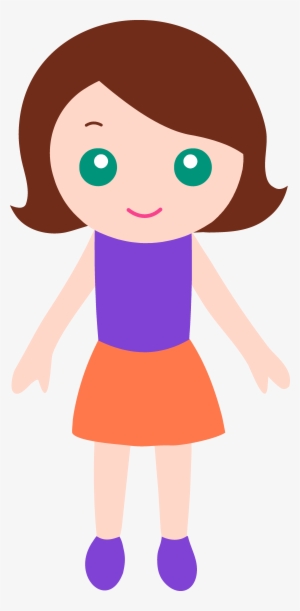 Clip Arts Related To - Girl Clipart Transparent Background #3993357