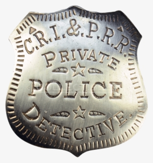 Private Detective Police Badge - Detective Badge Png #3993363