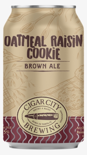 The Combination Of The Base Beer And The Additional - Cigar City Oatmeal Raisin Cookie Brown Ale #3993422