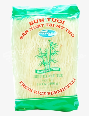 Bamboo Tree Bun Tuoi Rice Vermicelli 400 G - Bamboo Tree Bun Tuoi (fresh Rice Vermicelli) - 14oz #3993529