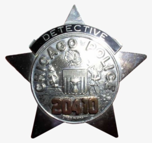 Chicago Police Detective Star - Badge #3993530