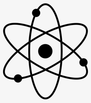 La Cantidad De Protones En El Núcleo De Un Átomo Es - Atom Outline #3993749