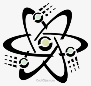 Molécula / Átomo Livre De Direitos Vetores Clip Art - Atomo Vetor Png #3993861