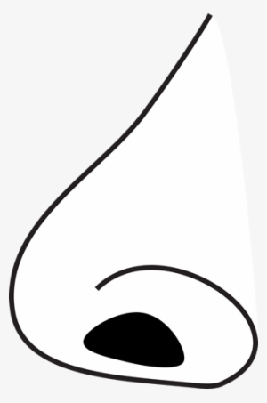 Nose Clipart 8 Image - Black And White Nose Side View #3994317