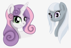 Adult Sweetie Belle & Silver Spoon - Silver Spoon And Sweetie Belle #3995365