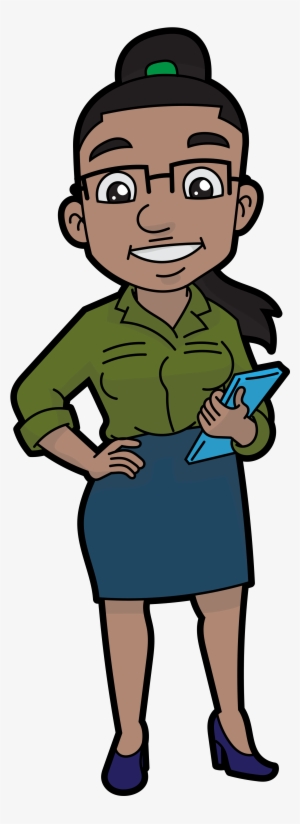 Open - Cartoon Black Woman Png #3995788