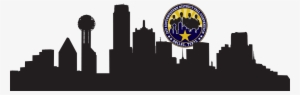 Dallas-skyline - Silhouette Dallas Cowboys Logo #3995793