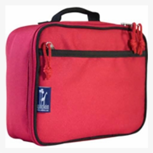 Ribbon Handle Paper Bags - Wildkin Cardinal Red Lunch Box #3996121