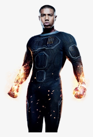 Png Quarteto Fantástico - Michael B Jordan Spider Man #3996212