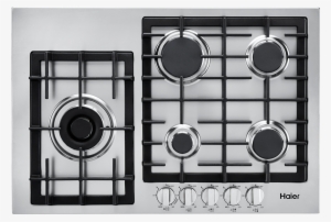 30" Gas Cooktop Photo - Haier Hcc3430ags 30" Gas Cooktop With 5 Sealed Burners #3996521