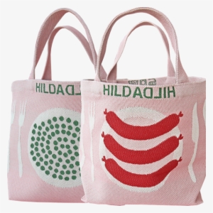 Lunch Bag Acrylic Sausage & Beans Pink - Sausage #3996867