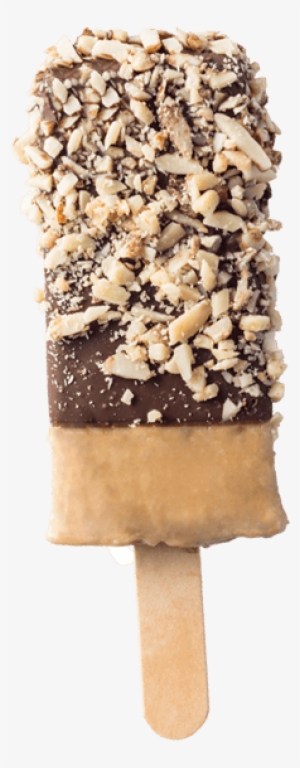 Cappuccino Ice Cream, Dark Chocolate, Almonds - Ice Cream Bar #3997317