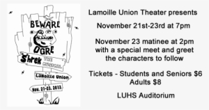 Shrek - Lamoille Union High School #3997338