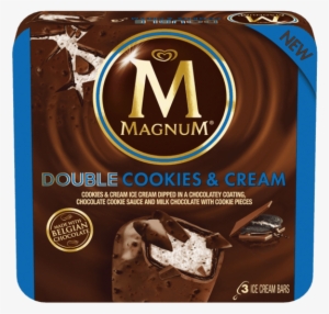 75 For Magnum® Ice Cream Bars - Magnum Double Cookies And Cream #3997795